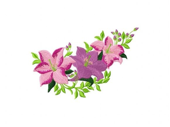 Cute Flower Pink: A Charming Addition to Your Embroidery