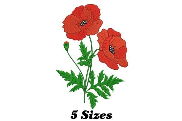 Exquisite Poppy Flower: A Festive Touch for Holiday Projects