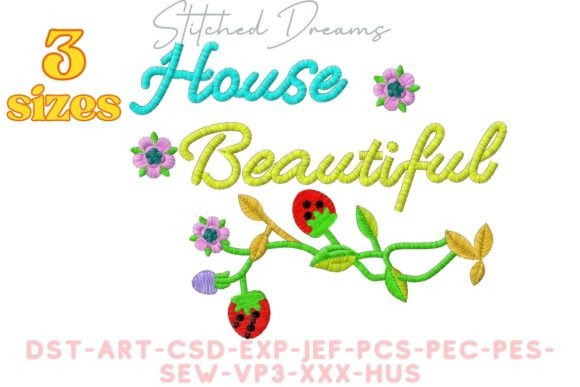 Review: Beautiful House Embroidery Design