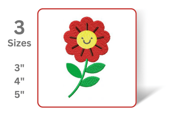 Smiling Flower: A Charming Addition to Your Apparel